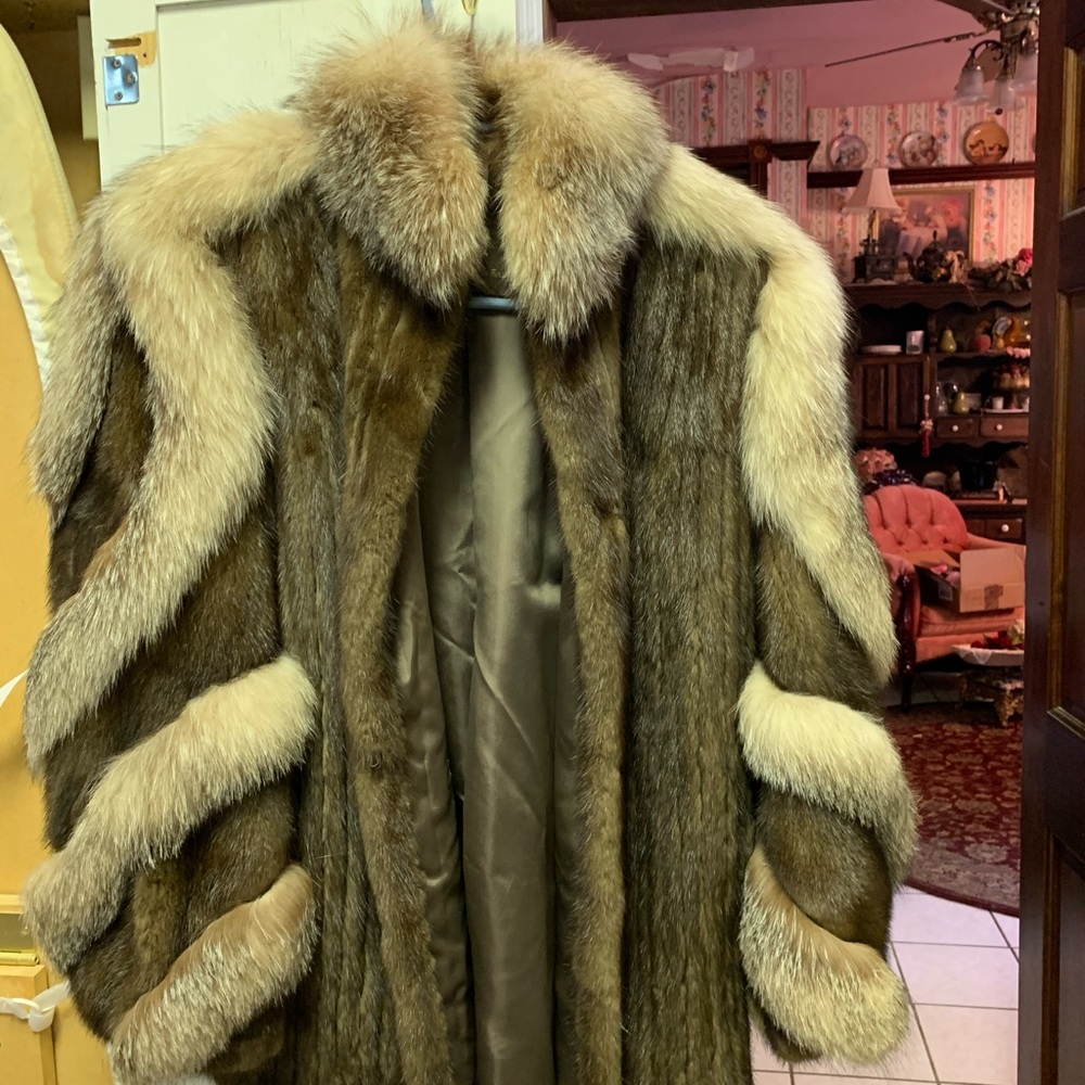 Mink coat